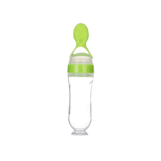 Kids, plastic spoon with dropper To feed the infants, and facilitate the handling of the child There: 11_color