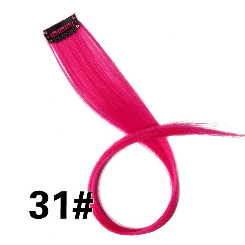 Load image into Gallery viewer, Synthetic Hair Extensions For Hair Extension soft joints all the colors
