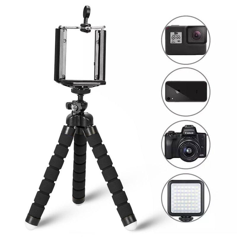 Load image into Gallery viewer, Flexible tripod for phones, mini holder for phones  available in 4_colors
