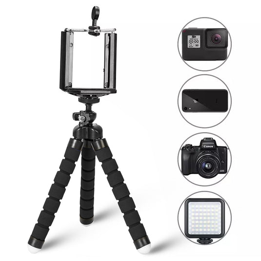 Flexible tripod for phones, mini holder for phones  available in 4_colors