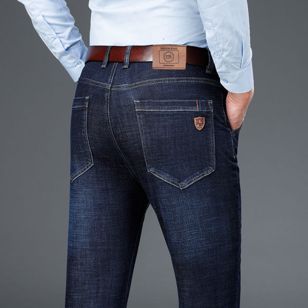 Load image into Gallery viewer, Men's Classic Relaxed Fit Flex Jean 2022 New Men Autumn Winter High waist
