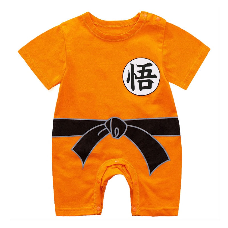 Load image into Gallery viewer, Baby summer clothes, short, one piece, cute picture, all colors

