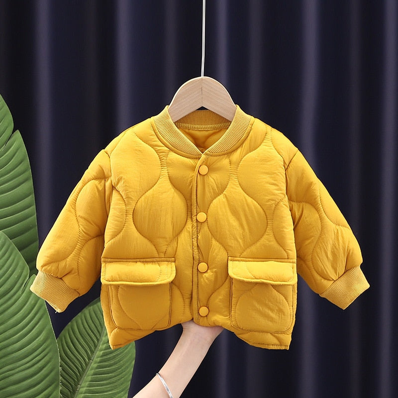 Load image into Gallery viewer, Winter jackets for babys, warm to go out, cute shapes and bright colors AGE:6m_4y
