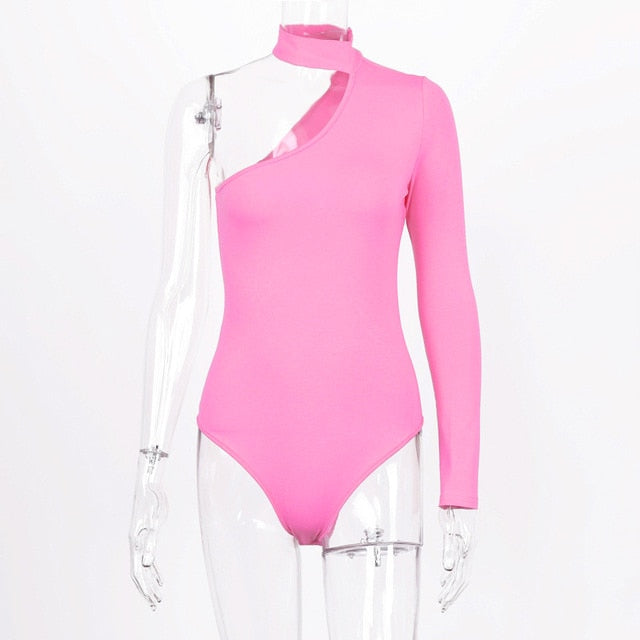Load image into Gallery viewer, One-shoulder cotton blouse with a distinctive shape, and unique colors
