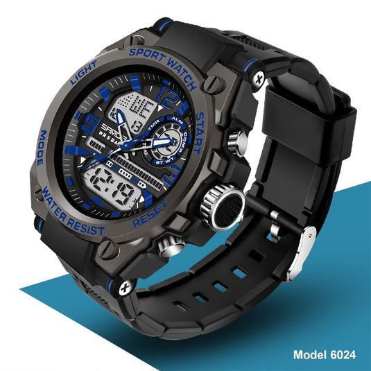 SANDA 2022 Men's Watches Top Brand, Sport Watch, Water Resistant 10_colors