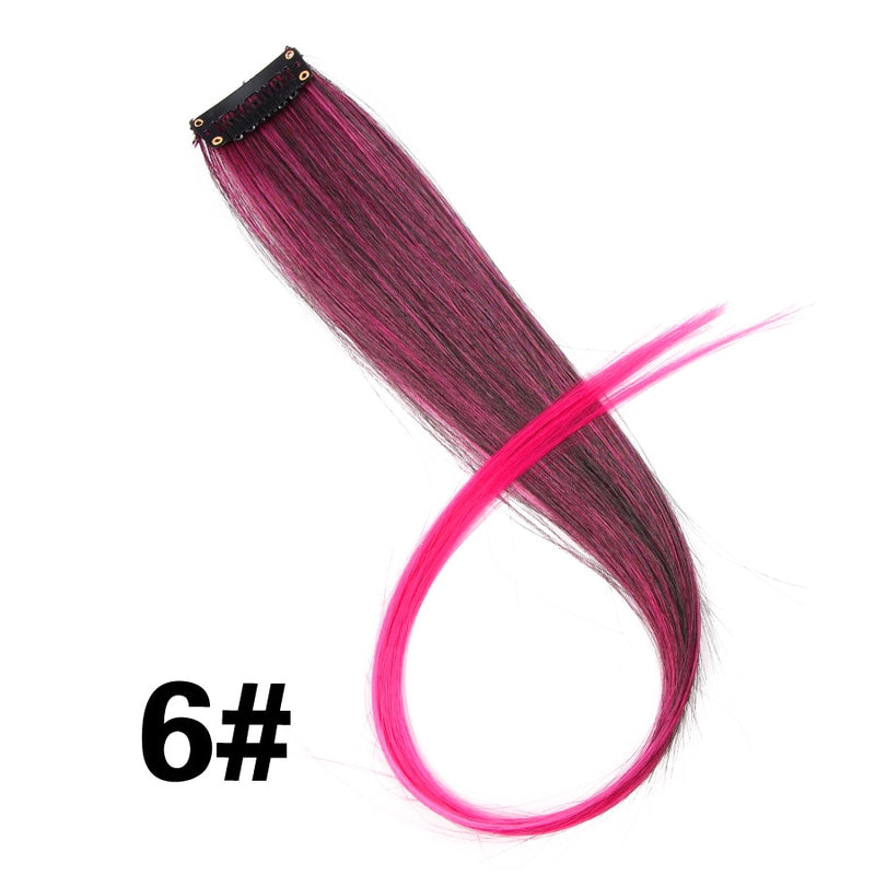 Load image into Gallery viewer, Synthetic Hair Extensions For Hair Extension soft joints all the colors
