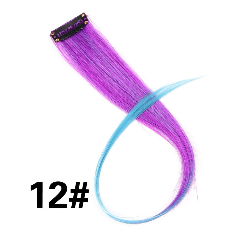 Load image into Gallery viewer, Synthetic Hair Extensions For Hair Extension soft joints all the colors
