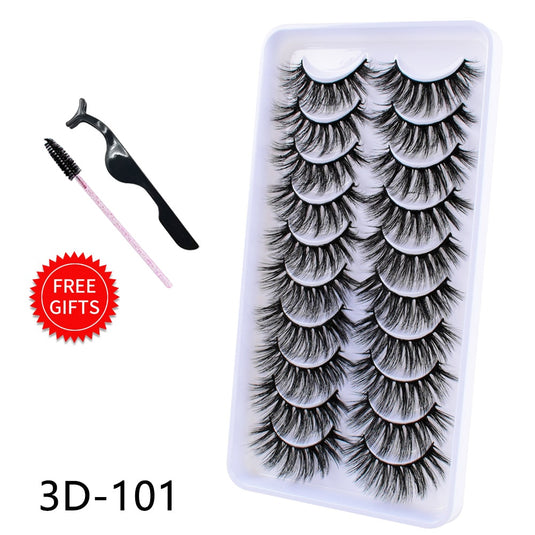 5/10 Pairs 3D Mink Lashes Dramatic Natural Lashes