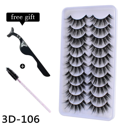 5/10 Pairs 3D Mink Lashes Dramatic Natural Lashes