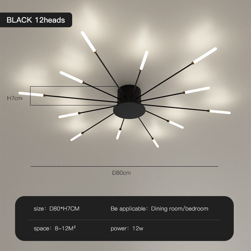 Load image into Gallery viewer, Modern Led Chandelier Lighting Gold Led Ceiling Lamps For Living Room Bedroom Dining Room  Home Design
