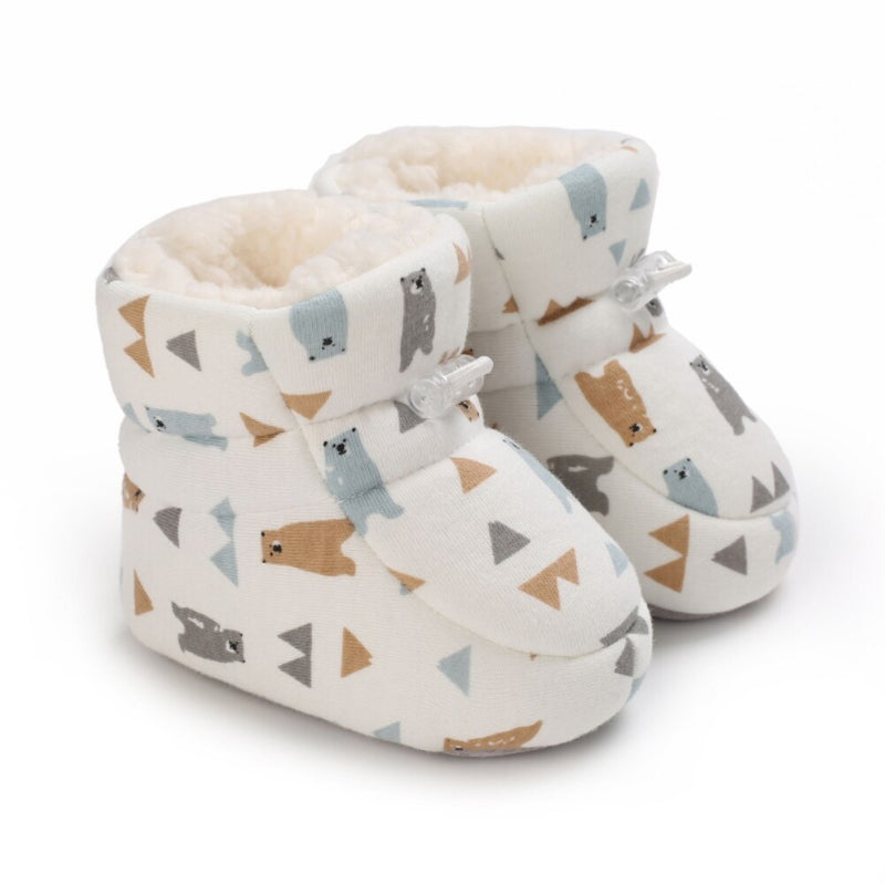 Load image into Gallery viewer, Newborn baby shoes. From the age of 18m_0m warm for winter
