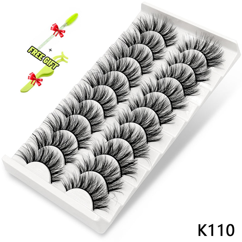 Load image into Gallery viewer, 3D eyelashes are reusable, long and beautifully shaped
