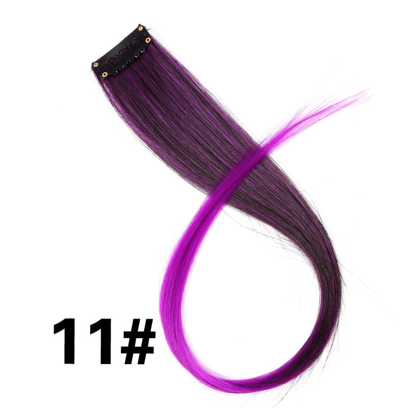 Load image into Gallery viewer, Synthetic Hair Extensions For Hair Extension soft joints all the colors
