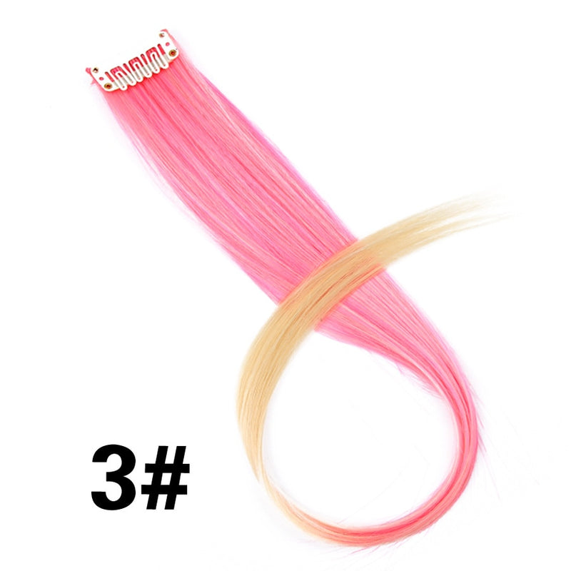 Load image into Gallery viewer, Synthetic Hair Extensions For Hair Extension soft joints all the colors
