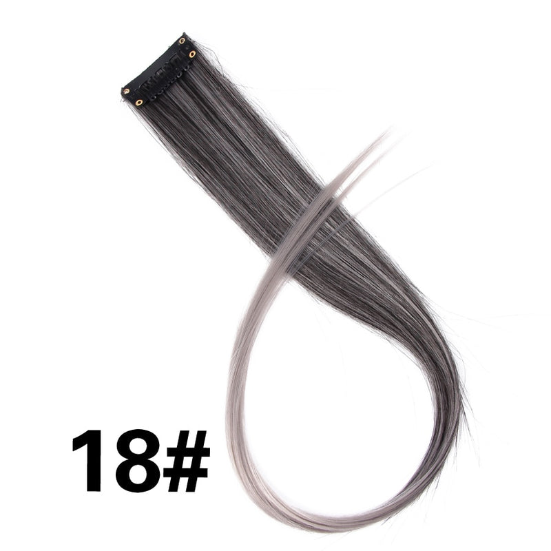 Load image into Gallery viewer, Synthetic Hair Extensions For Hair Extension soft joints all the colors

