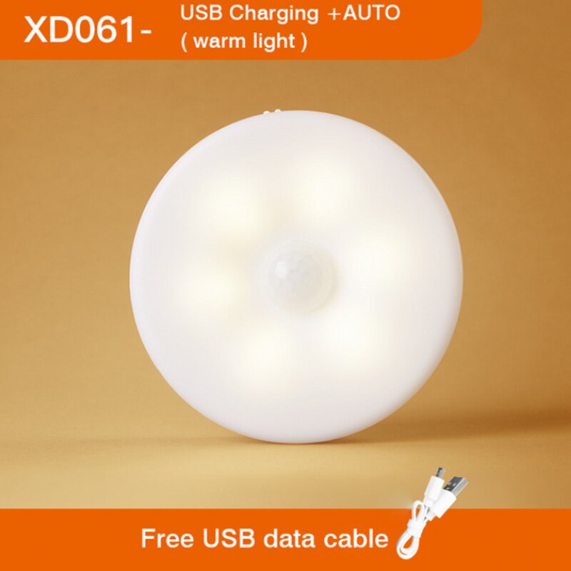 Load image into Gallery viewer, Motion fluorescent night lights for kids With a USB connection for charging

