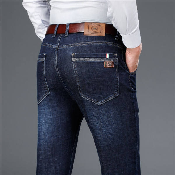 Load image into Gallery viewer, Men's Classic Relaxed Fit Flex Jean 2022 New Men Autumn Winter High waist
