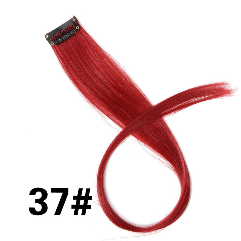 Load image into Gallery viewer, Synthetic Hair Extensions For Hair Extension soft joints all the colors
