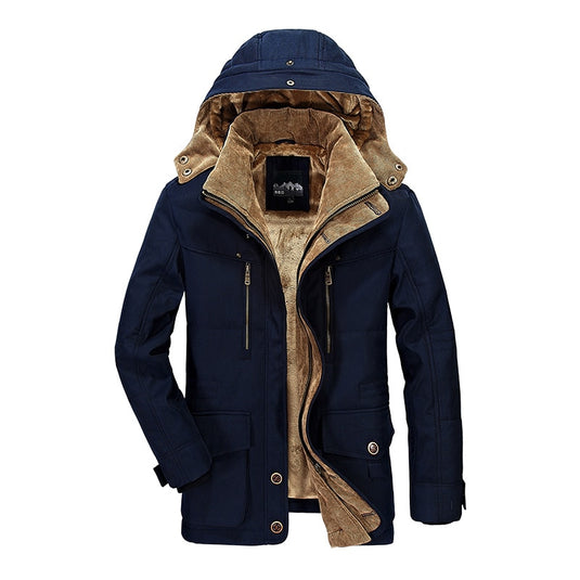 Thick wool jacket, lined with fur, warm for winter, hoods, all sizes