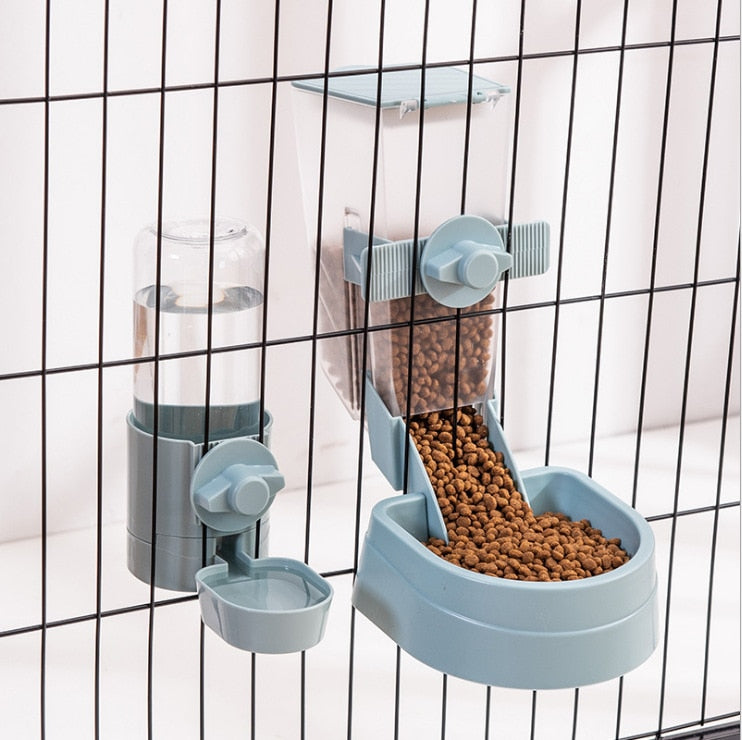 Load image into Gallery viewer, pet cage For cats, dogs and rabbits It has a dispenser for water and food.
