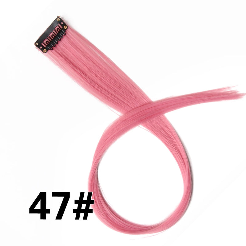Load image into Gallery viewer, Synthetic Hair Extensions For Hair Extension soft joints all the colors
