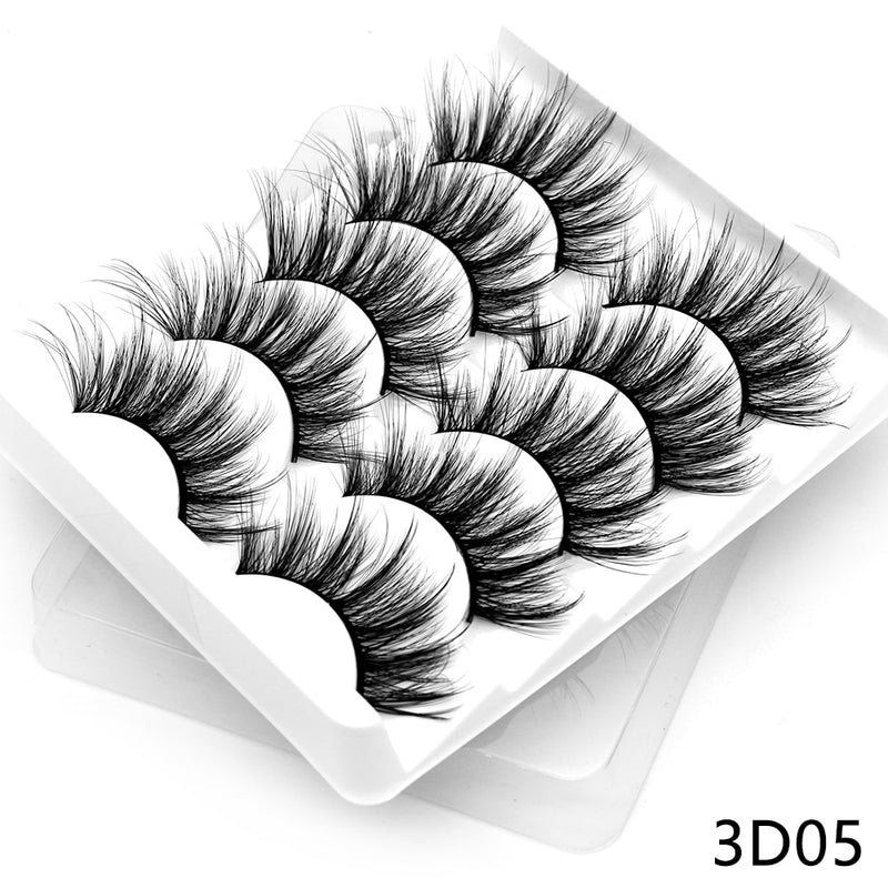 Load image into Gallery viewer, 3D eyelashes are reusable, long and beautifully shaped
