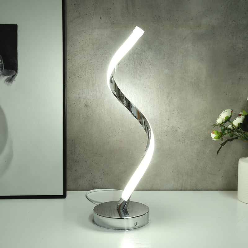 Load image into Gallery viewer, led desk lamps, Threaded shape, for office and home decorations. Various shapes
