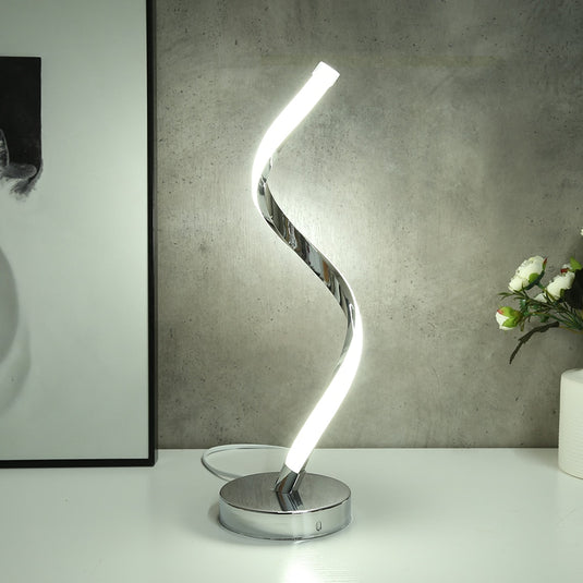 led desk lamps, Threaded shape, for office and home decorations. Various shapes