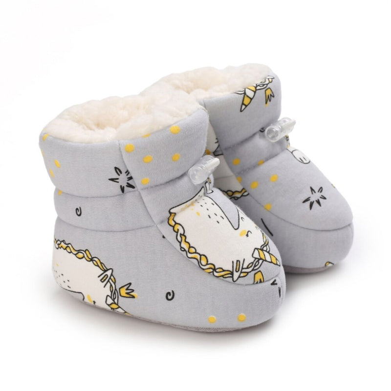 Load image into Gallery viewer, Newborn baby shoes. From the age of 18m_0m warm for winter
