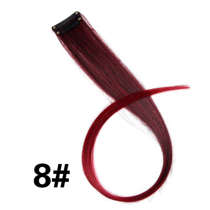 Load image into Gallery viewer, Synthetic Hair Extensions For Hair Extension soft joints all the colors
