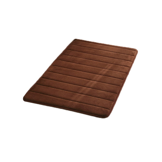 Coral fleece bath rug Non-slip and water absorbent washable 10-colors