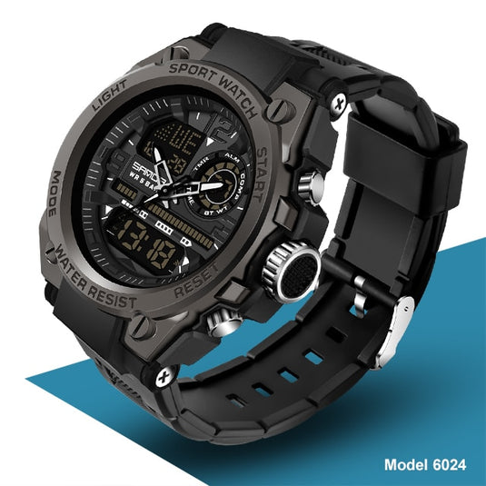 SANDA 2022 Men's Watches Top Brand, Sport Watch, Water Resistant 10_colors