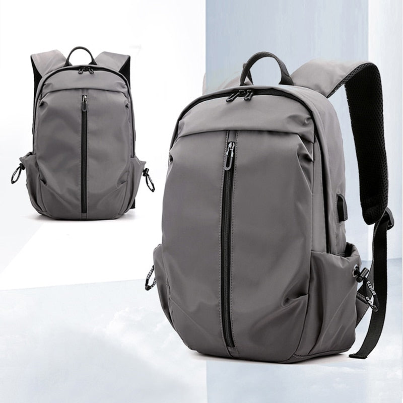 Load image into Gallery viewer, Men's Sports Back bag Used for university and school usb connection for charging 3_colors
