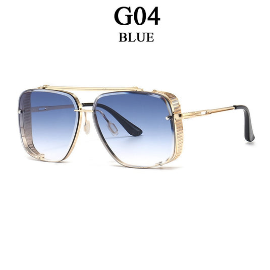 luxury sunglasses for men Eye protection lenses square lenses Made of the finest materials