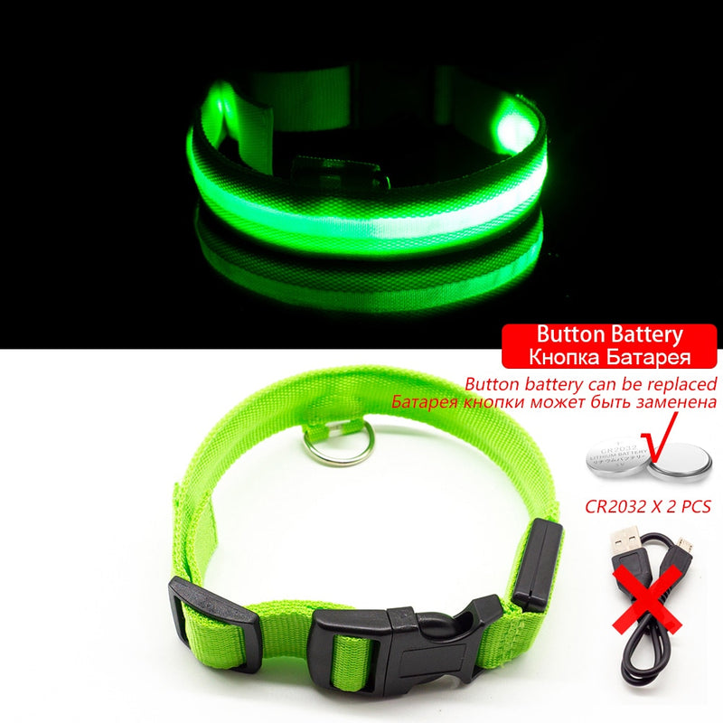 Load image into Gallery viewer, Luminous dog and pet collar, USB charging
