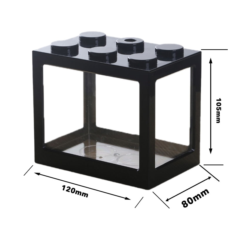Load image into Gallery viewer, Basins in the form of logo cubes small and stacked on top of each other Breeding fish, spiders. reptile 4 colors

