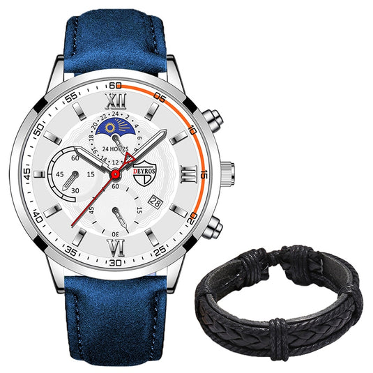Luxury men's watches, sports, leather Sora 12_colors