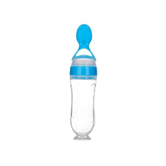 Kids, plastic spoon with dropper To feed the infants, and facilitate the handling of the child There: 11_color