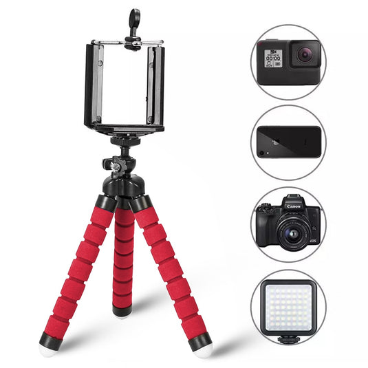 Flexible tripod for phones, mini holder for phones  available in 4_colors