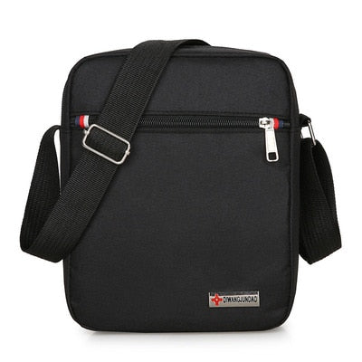 2022 Men's Bag Fashion Small Canvas Casual Handbags Male Cross Body Shoulder Messenger Bags