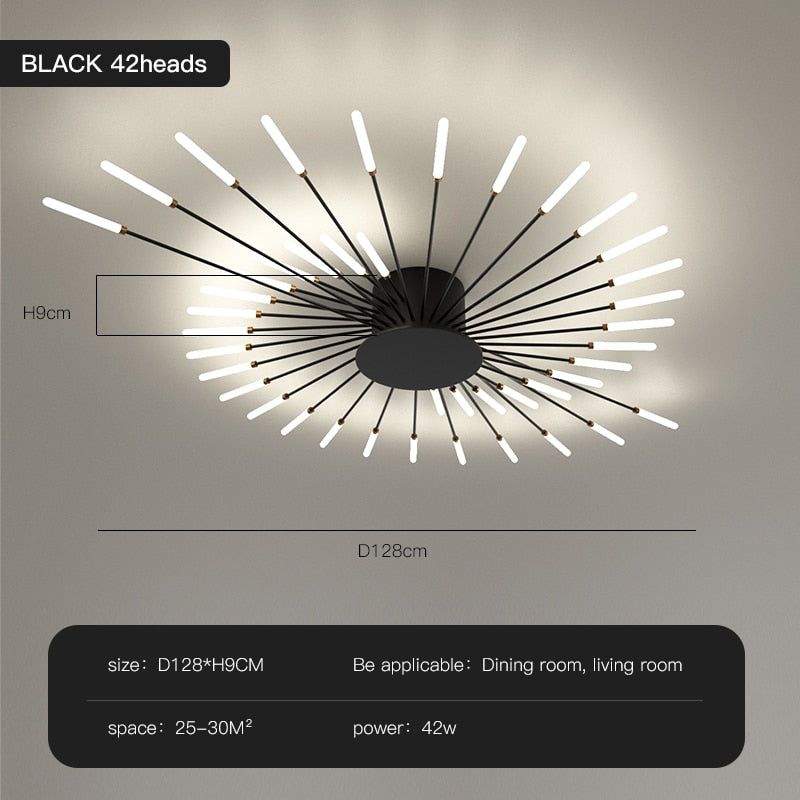Load image into Gallery viewer, Modern Led Chandelier Lighting Gold Led Ceiling Lamps For Living Room Bedroom Dining Room  Home Design
