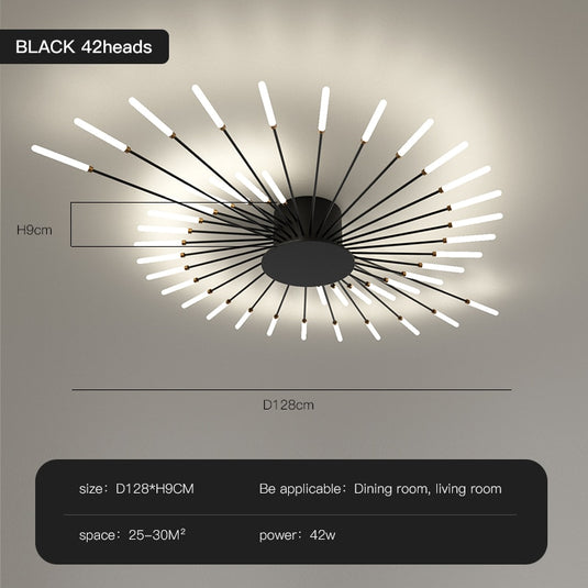 Modern Led Chandelier Lighting Gold Led Ceiling Lamps For Living Room Bedroom Dining Room  Home Design