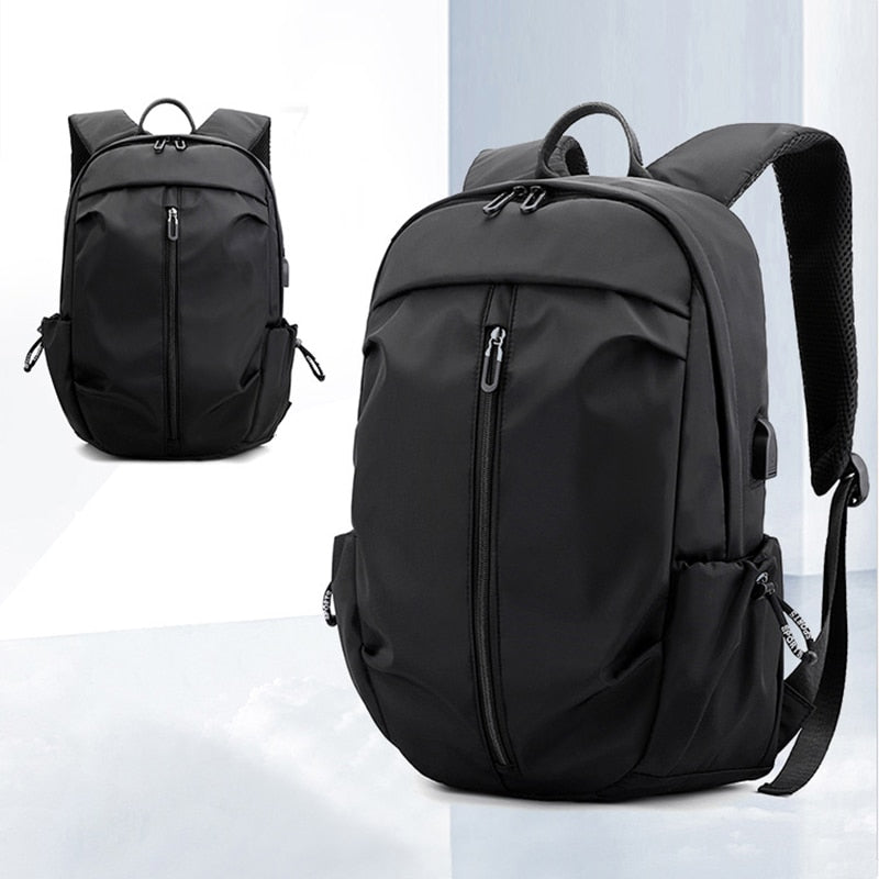 Load image into Gallery viewer, Men's Sports Back bag Used for university and school usb connection for charging 3_colors
