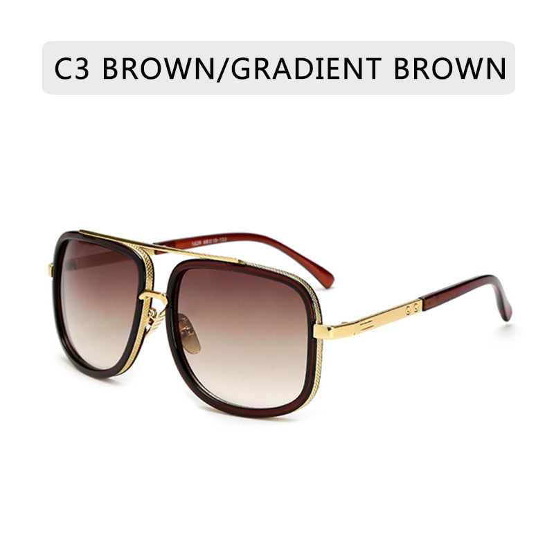 Load image into Gallery viewer, Ultra-luxury square frame sunglasses for men
