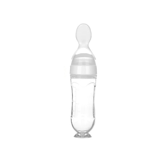 Kids, plastic spoon with dropper To feed the infants, and facilitate the handling of the child There: 11_color
