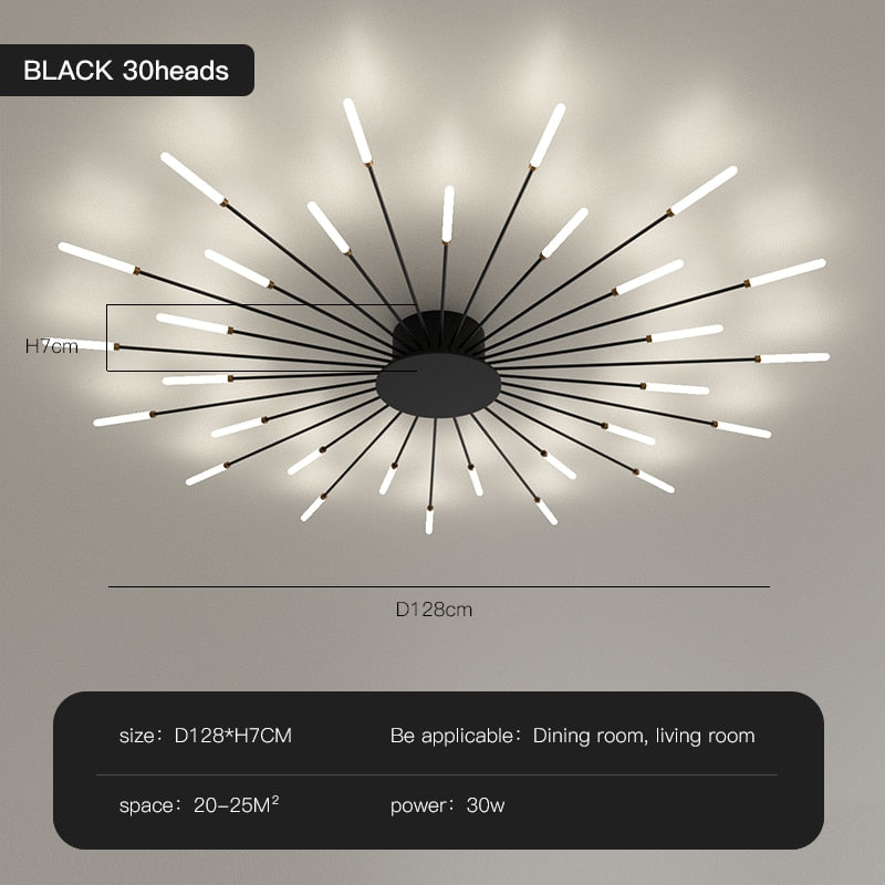 Load image into Gallery viewer, Modern Led Chandelier Lighting Gold Led Ceiling Lamps For Living Room Bedroom Dining Room  Home Design
