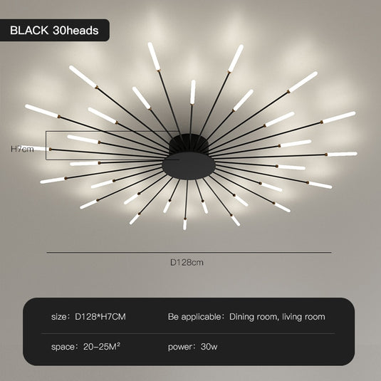 Modern Led Chandelier Lighting Gold Led Ceiling Lamps For Living Room Bedroom Dining Room  Home Design