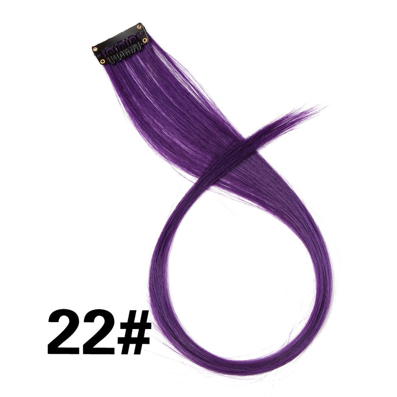 Load image into Gallery viewer, Synthetic Hair Extensions For Hair Extension soft joints all the colors
