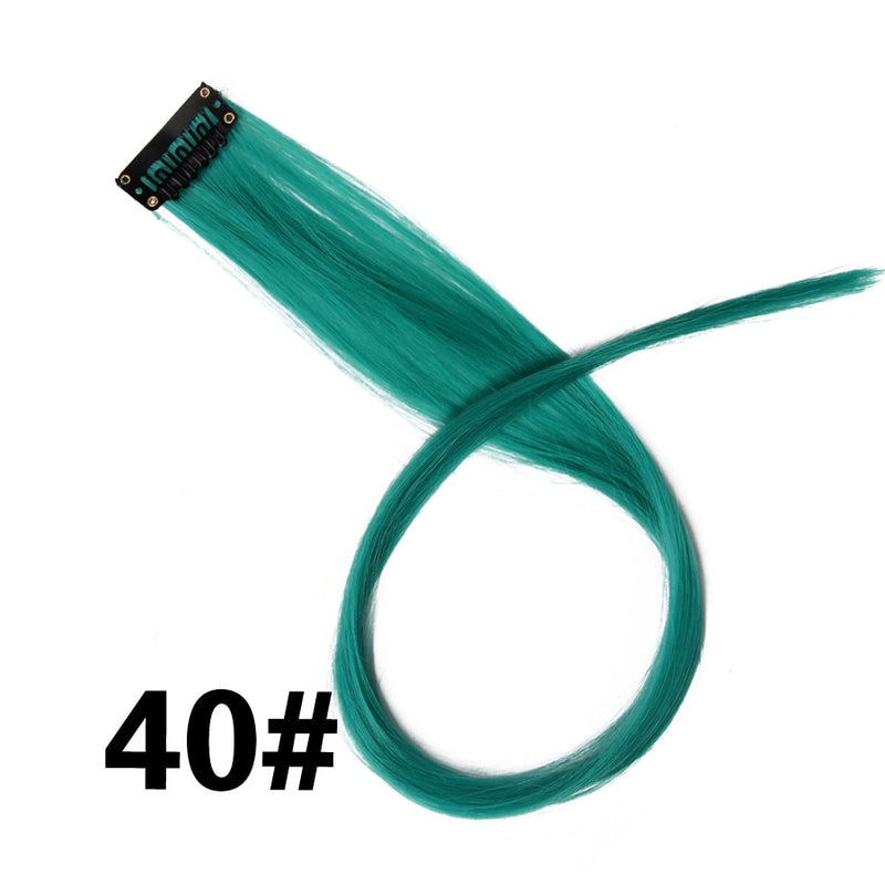 Load image into Gallery viewer, Synthetic Hair Extensions For Hair Extension soft joints all the colors
