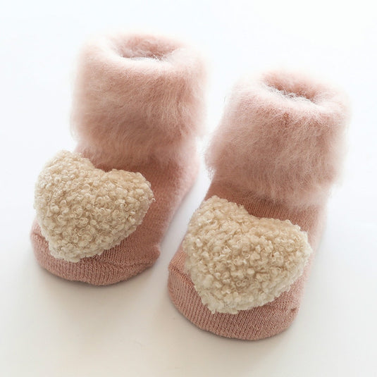 Cute socks for children, suitable for walking on the floor. Warm, size: (0m_6m)_(7m_18m)